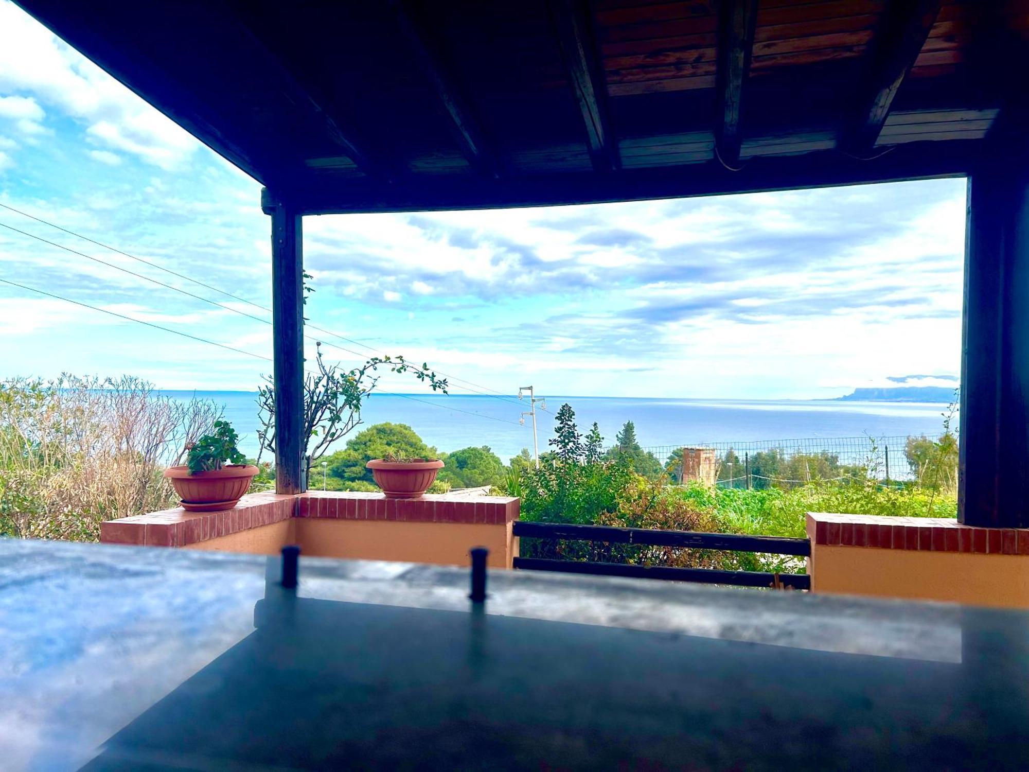 Willa La Terrazza Su Pispisa Castellammare del Golfo Zewnętrze zdjęcie