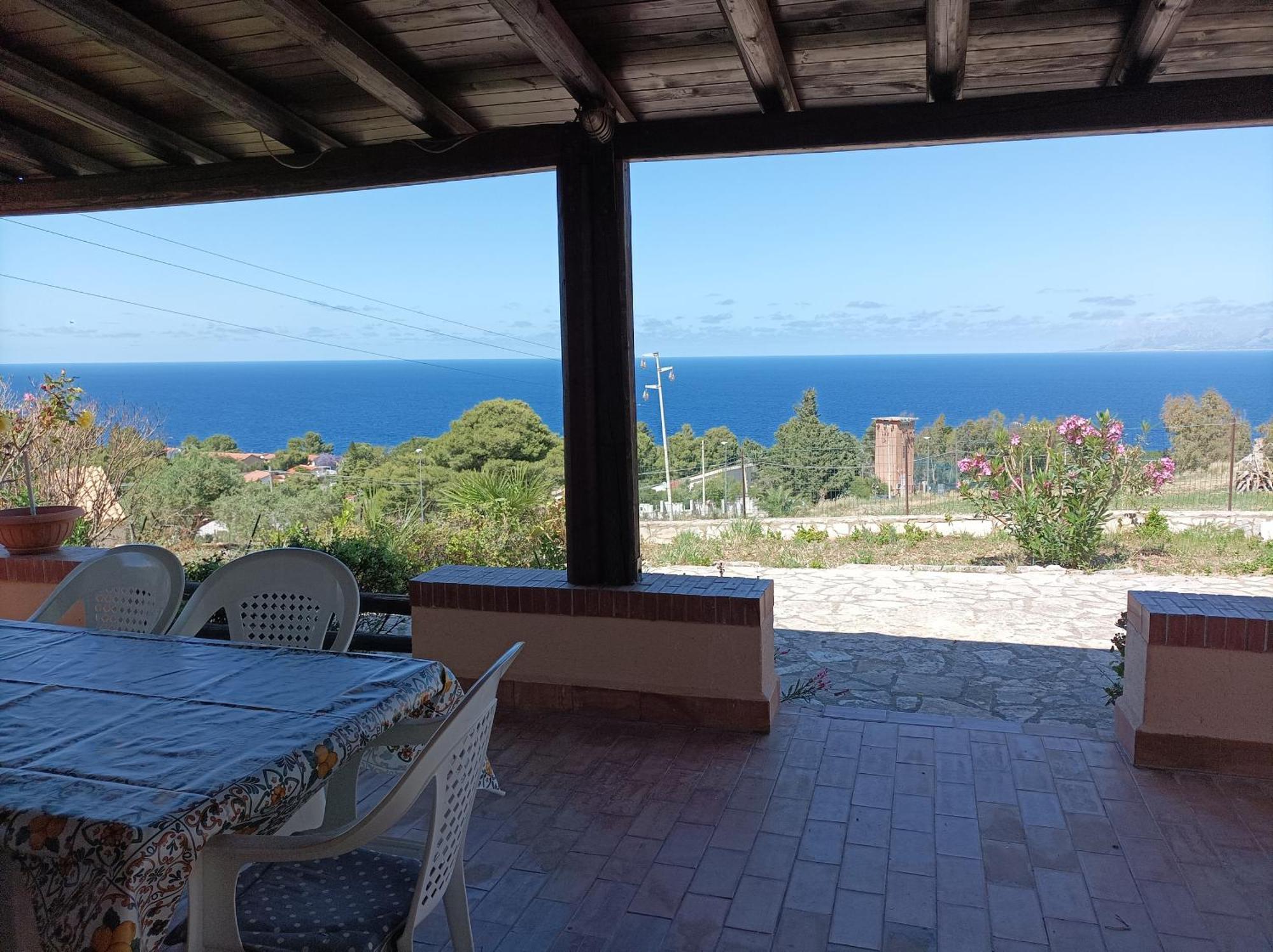 Willa La Terrazza Su Pispisa Castellammare del Golfo Zewnętrze zdjęcie