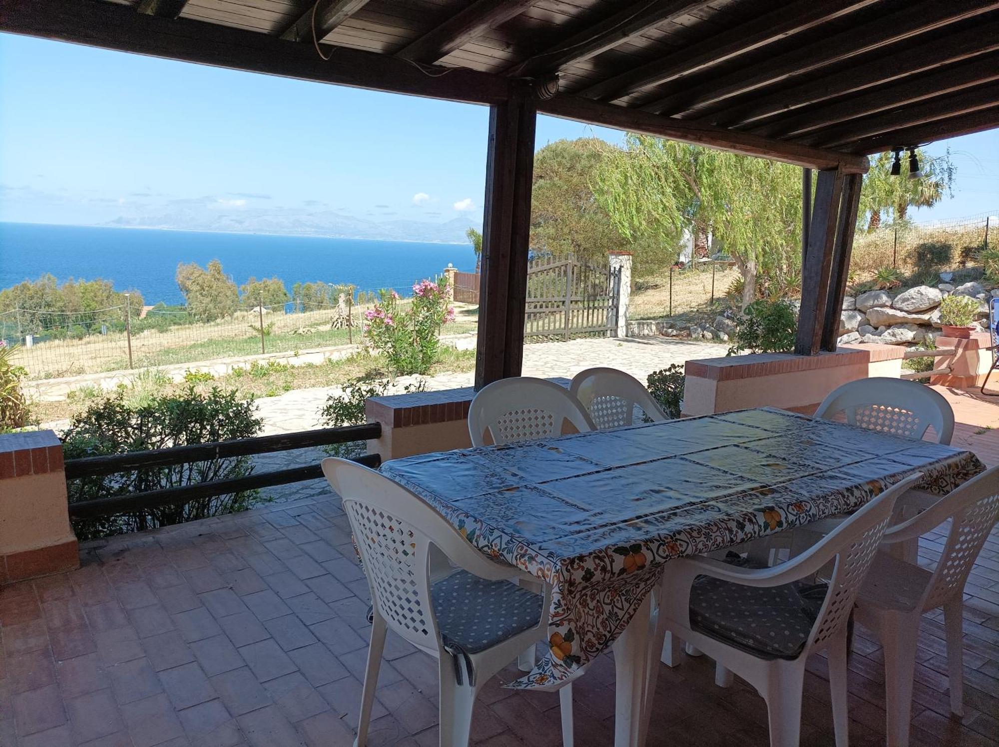 Willa La Terrazza Su Pispisa Castellammare del Golfo Zewnętrze zdjęcie